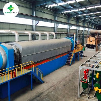 качество  Continuous Tire Pyrolysis Plant Continuous Waste Tire Pyrolysis Plant With Stainless Steel Reactor завод
